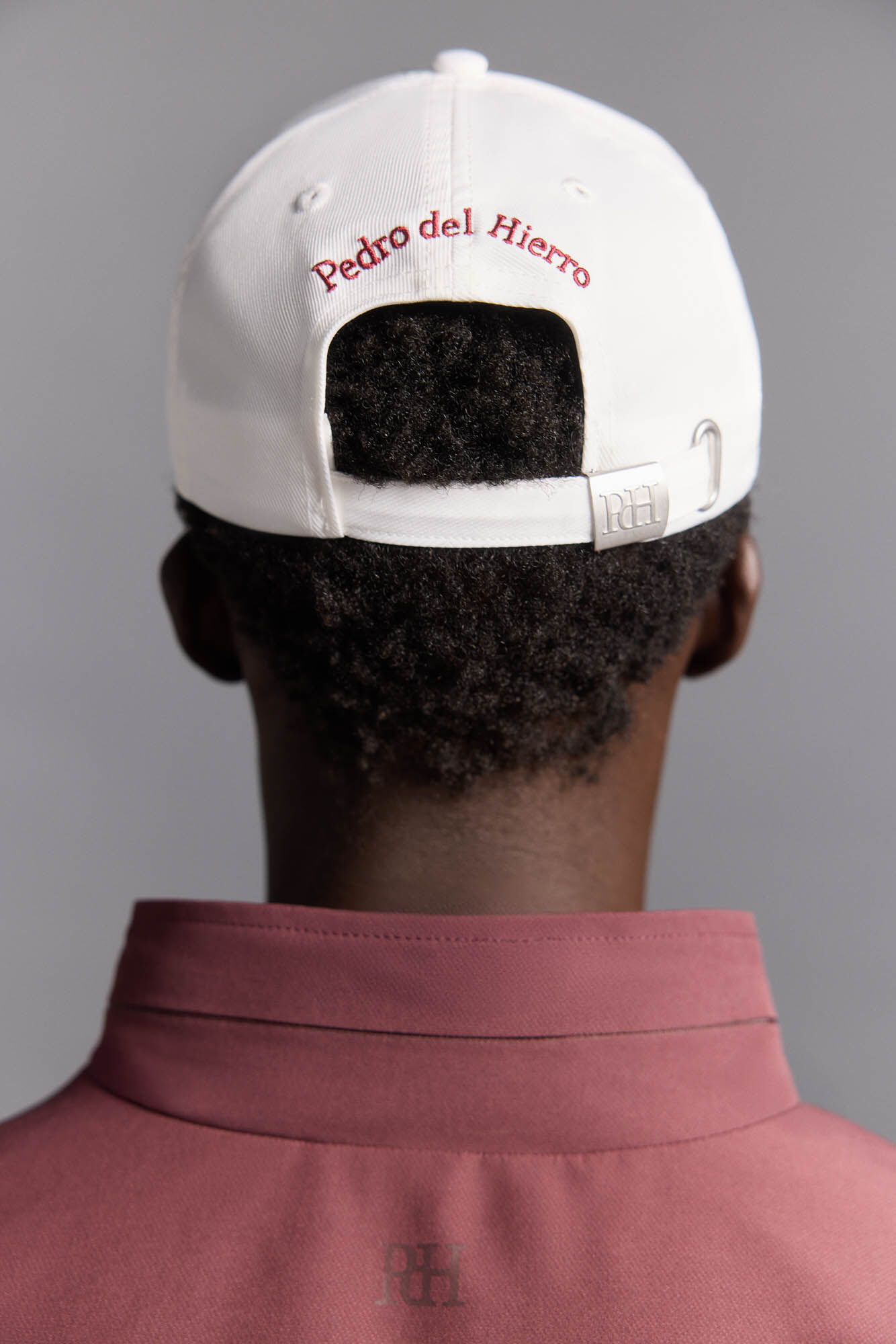 Pedro del Hierro Plain golf jacket Burgundy