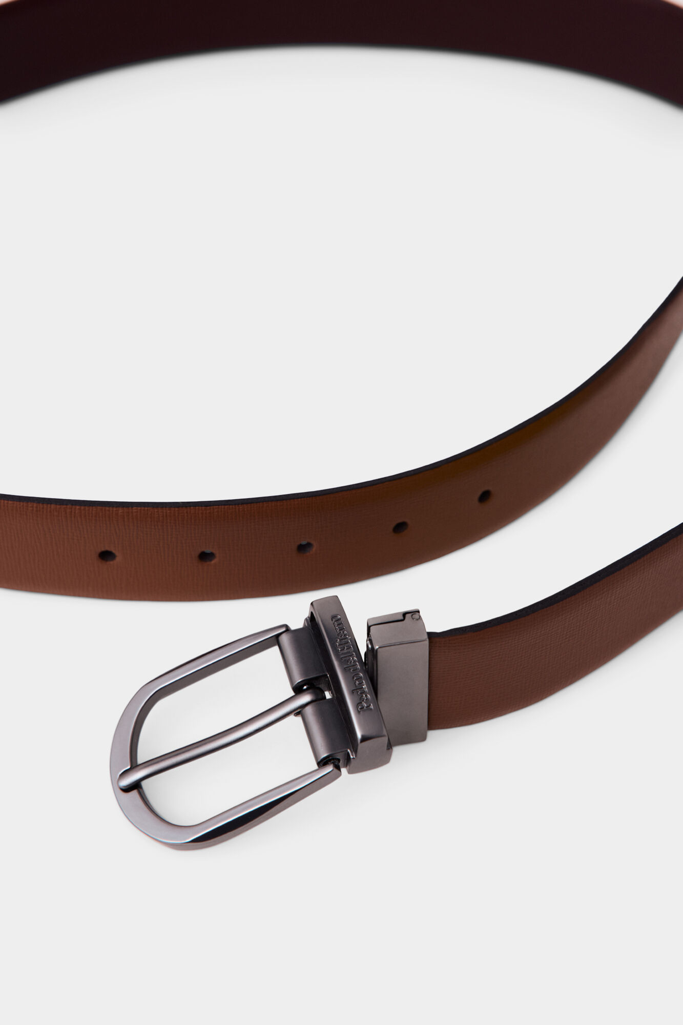 Pedro del Hierro Reversible leather dress belt