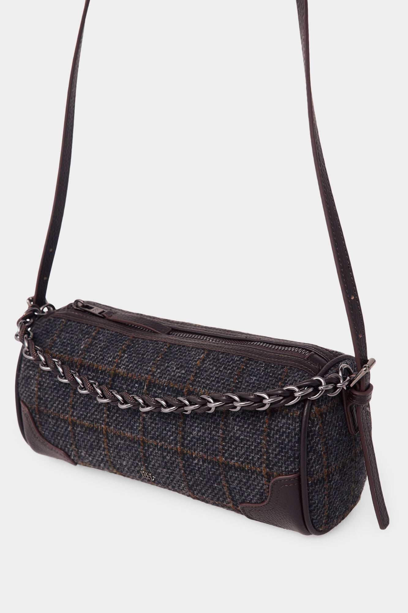 Pedro del Hierro Plaid mini handbag