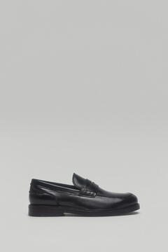 Pedro del Hierro Leather dress loafer Black