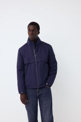 Pedro del Hierro Jacket with zip fastening lining Blue