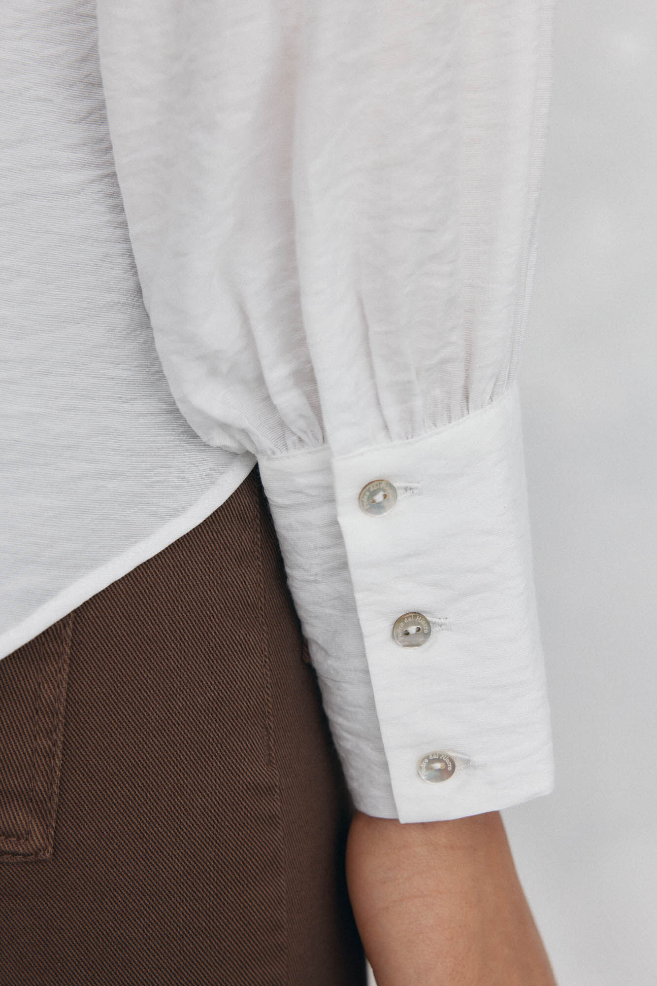 Pedro del Hierro Plain loose blouse White