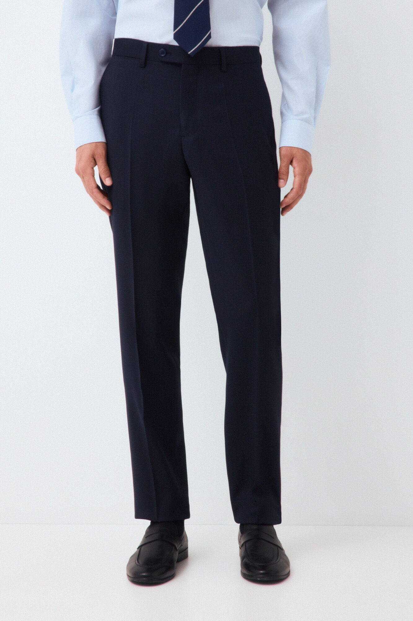 Pedro del Hierro Houndstooth slim fit tailored trousers