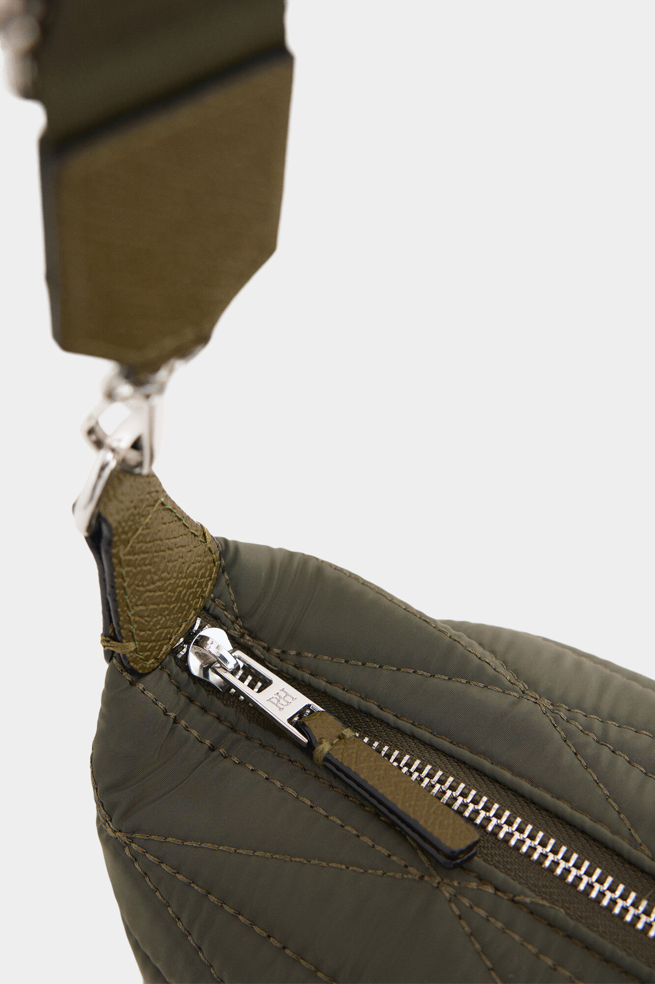 Pedro del Hierro Bandolera acolchada nylon Verde