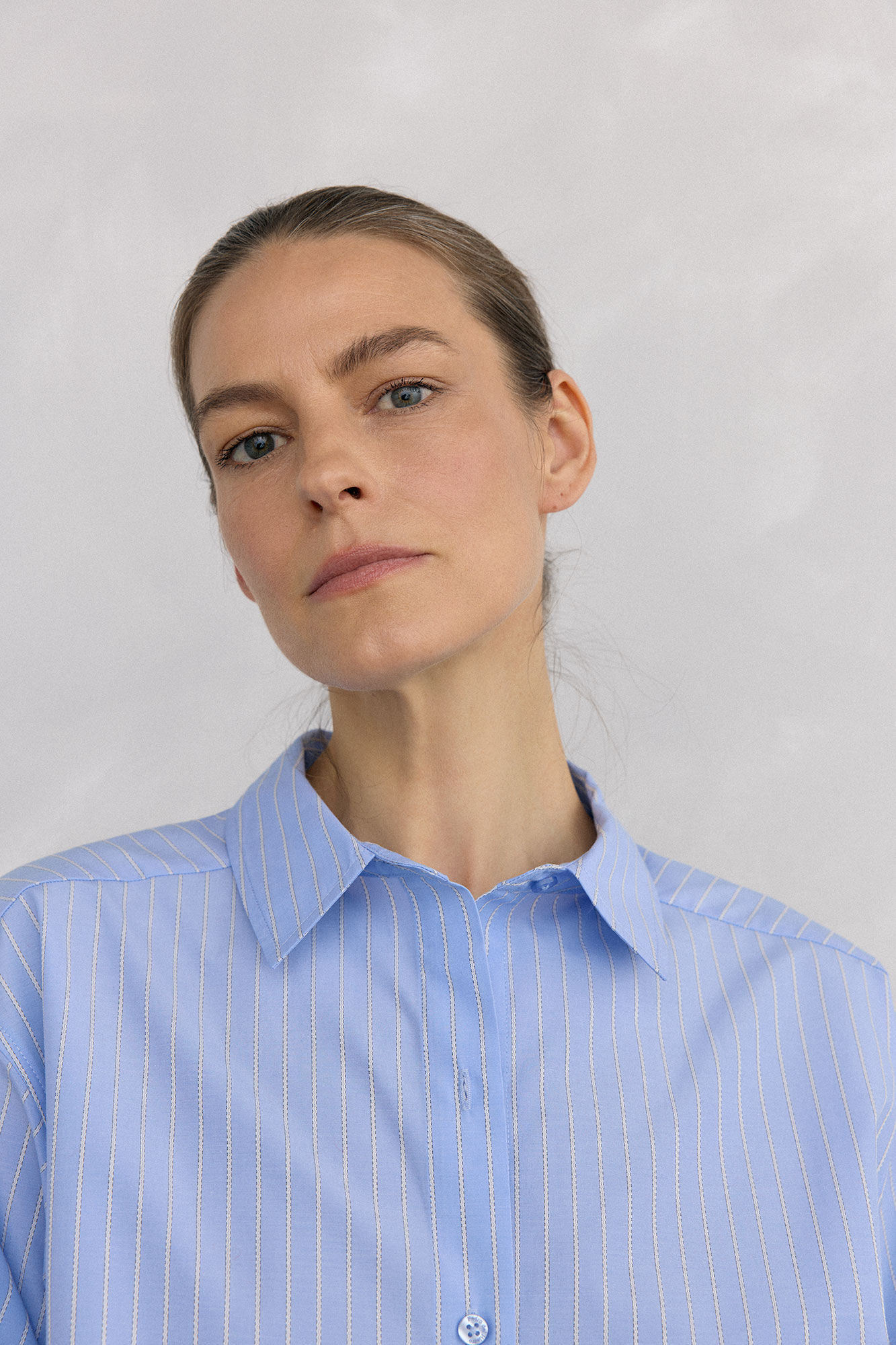 Pedro del Hierro Camisa rayas Blue