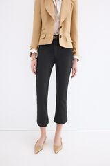 Pedro del Hierro Flare cropped jeans Grey