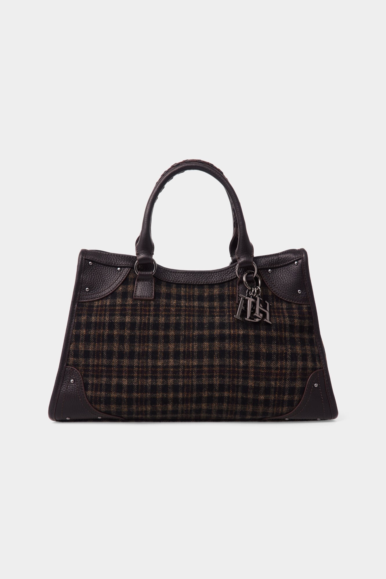 Pedro del Hierro Plaid medium handbag