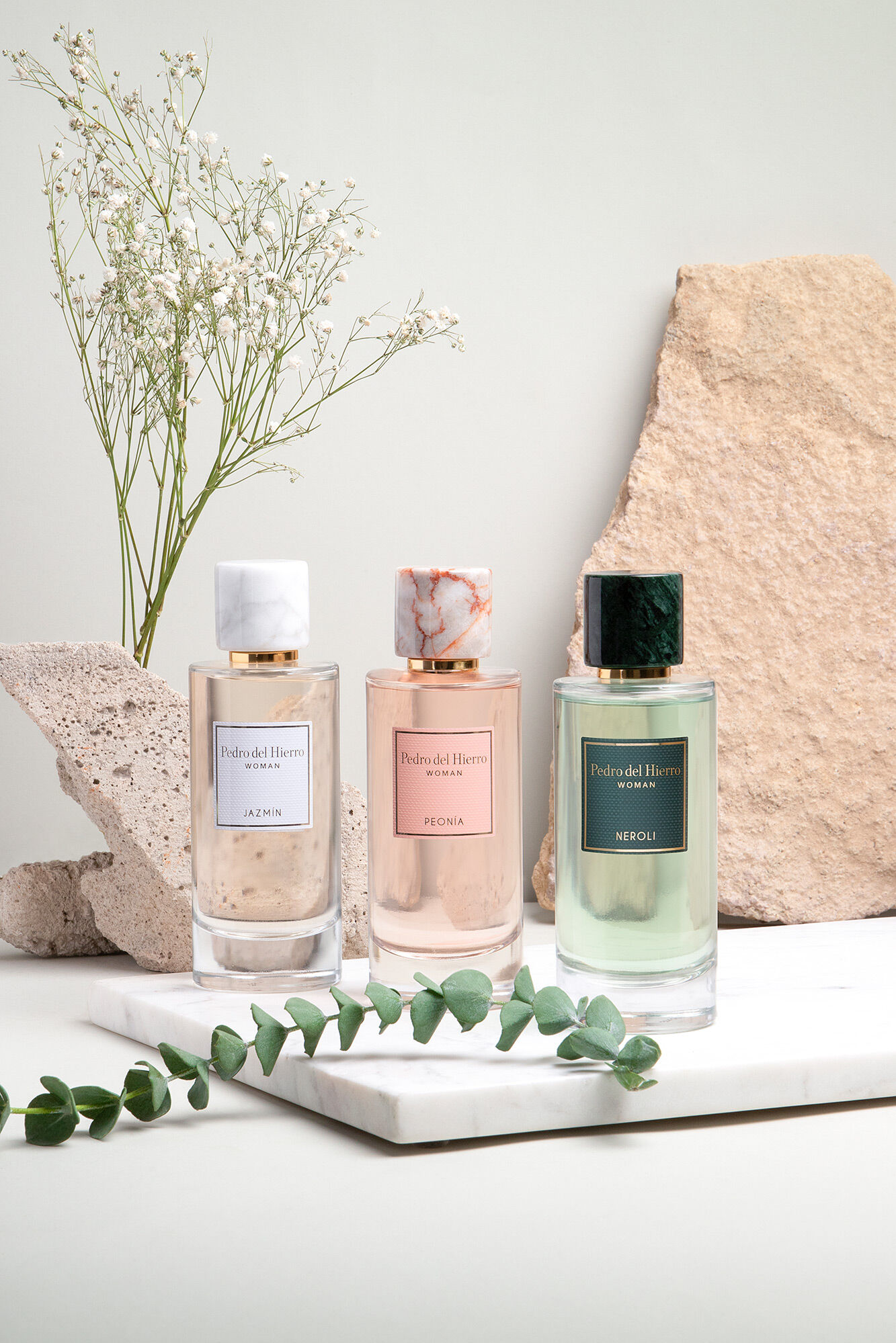 Pedro del Hierro Piedras Jasmine women's perfume. Yellow