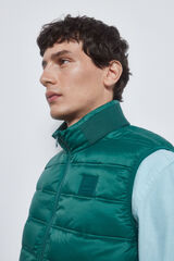 Pedro del Hierro Ultralight waterproof gilet Green