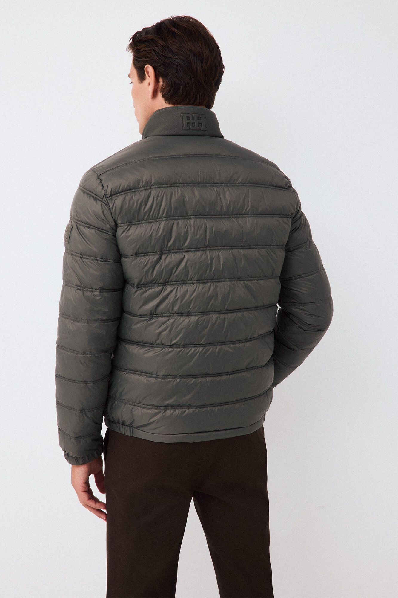 Pedro del Hierro Blus&atilde;o acolchoado ultraleve Verde