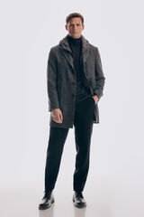 Pedro del Hierro Lined coat Grey