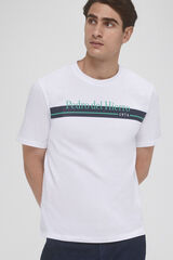 Pedro del Hierro Logo T-shirt White