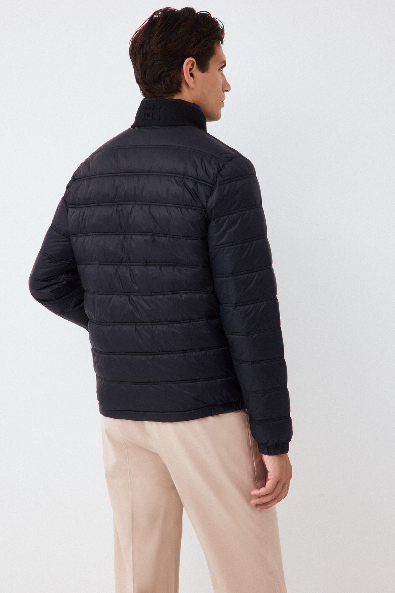 Pedro del Hierro Blus&atilde;o acolchoado ultraleve Preto