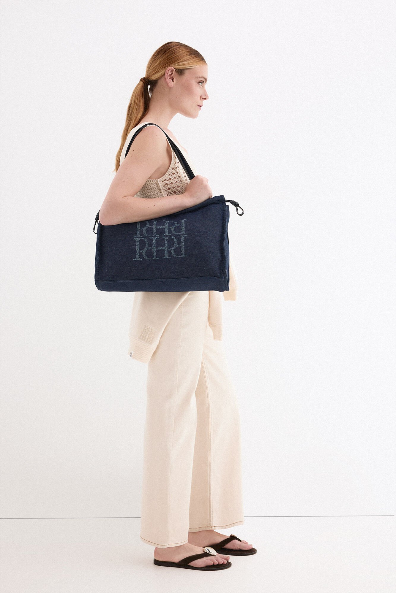 Pedro del Hierro Mala tote bag em denim