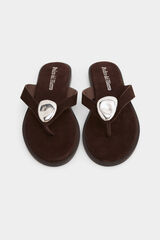 Pedro del Hierro Jewel sandal Brown
