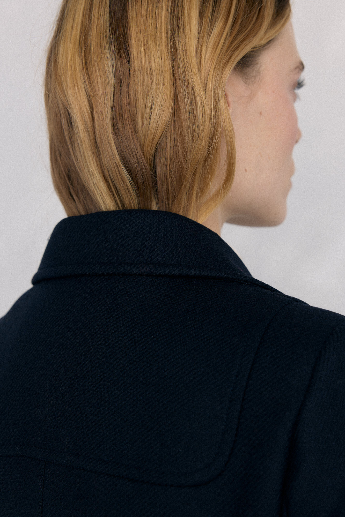 Pedro del Hierro Sailor-style coat Blue