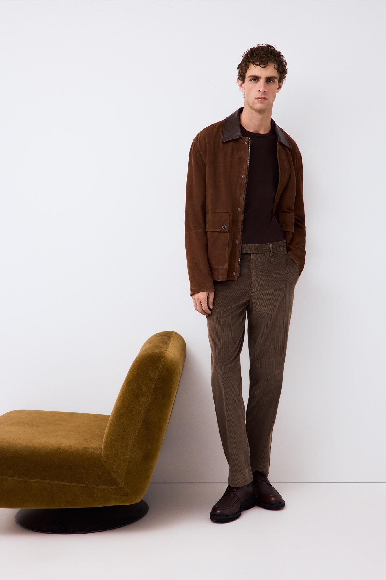 Pedro del Hierro Corduroy regular fit chinos