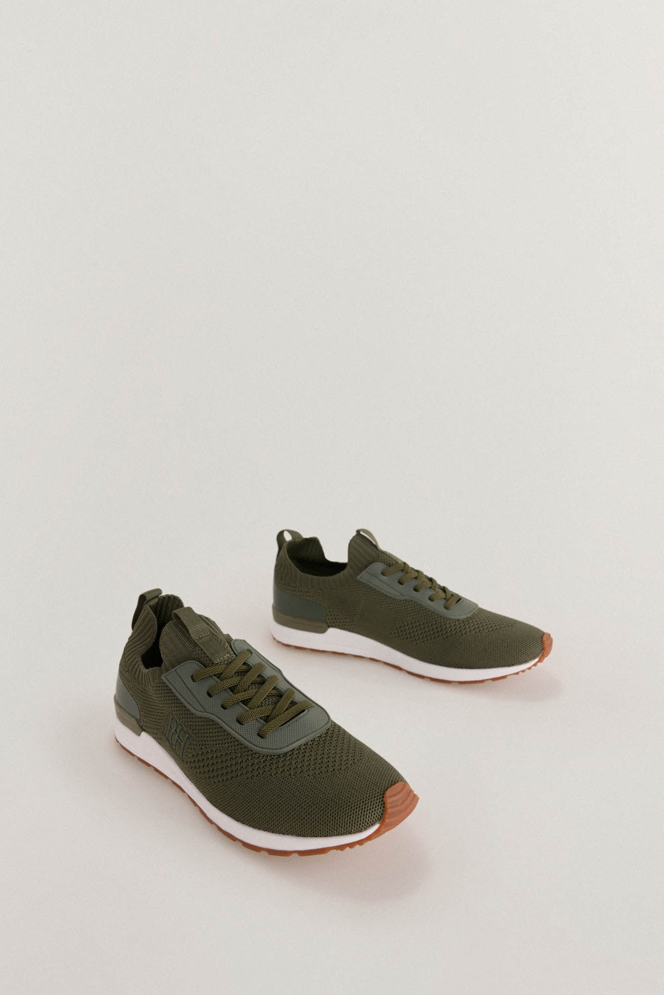 Pedro del Hierro Textile sneaker Green