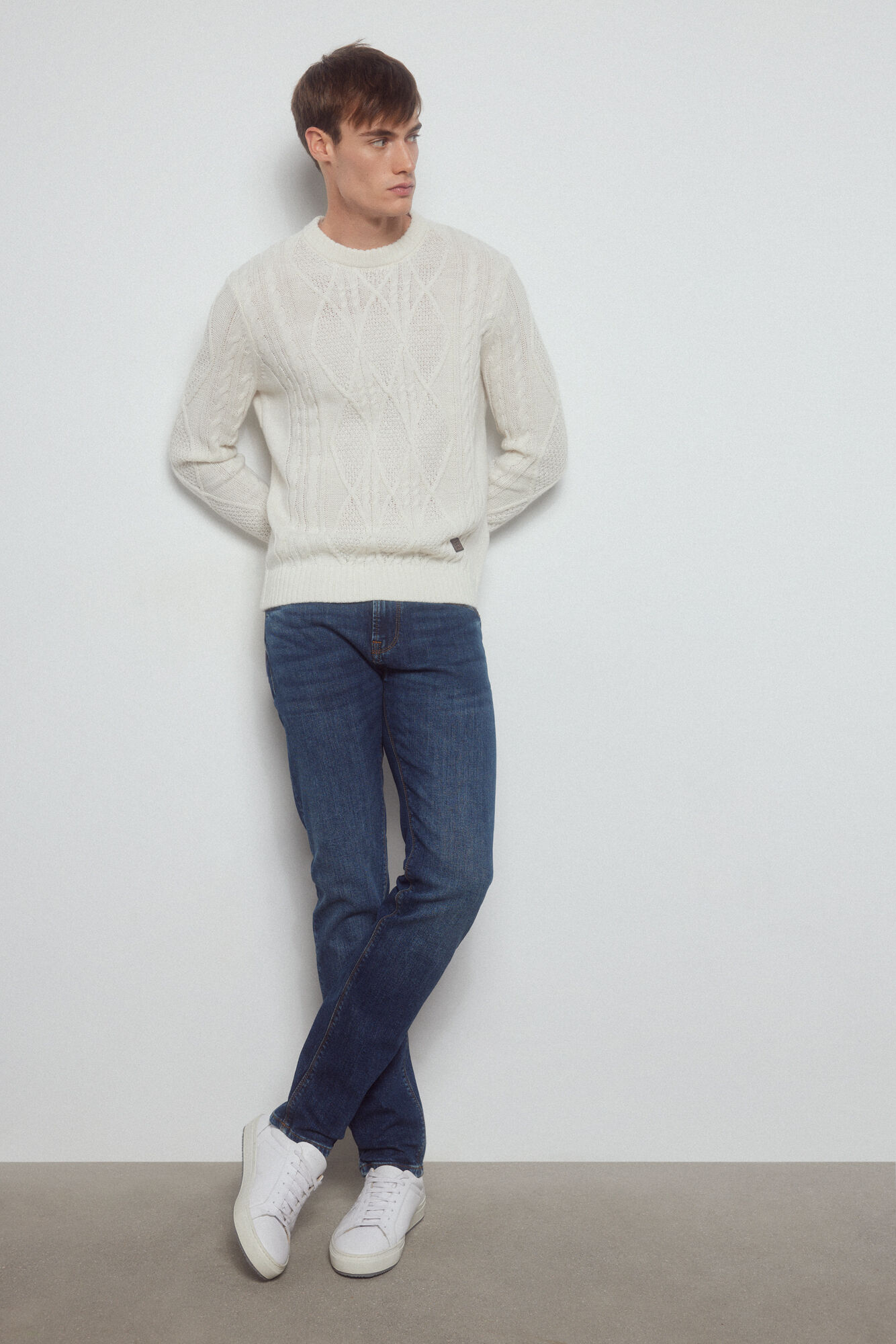 Pedro del Hierro Pantal&oacute;n vaquero slim fit Azul