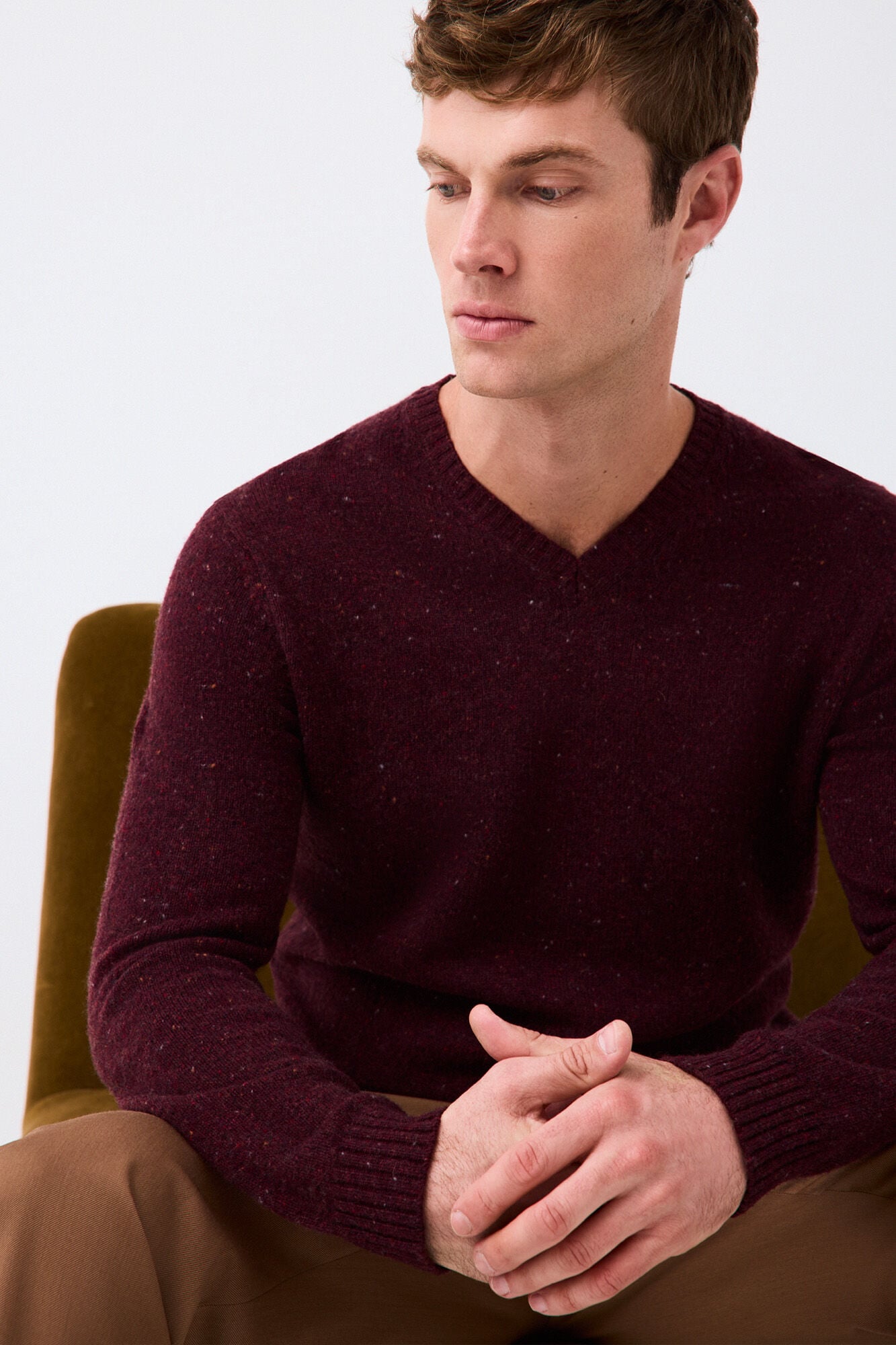 Pedro del Hierro Italian premium yarn knit jumper