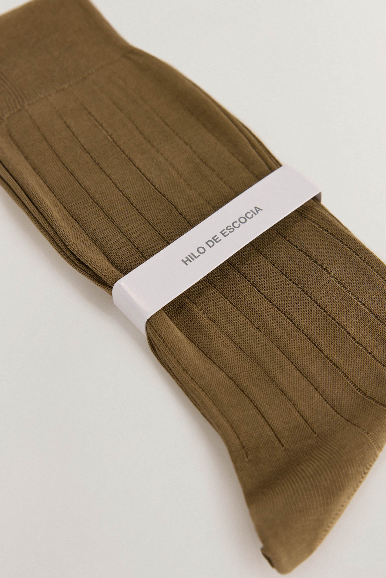 Pedro del Hierro Plain dress socks Brown