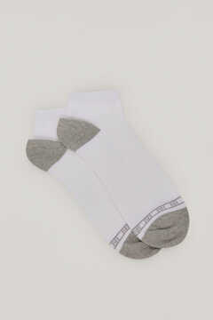 Pedro del Hierro Plain ankle socks White