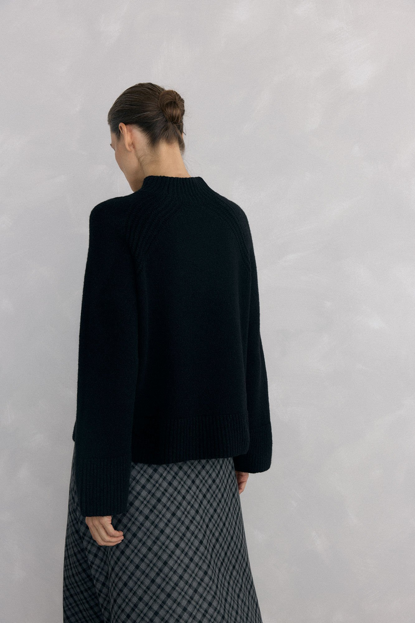 Pedro del Hierro Jersey perkins acampanado Black