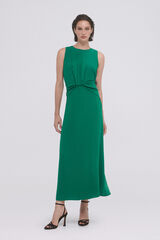 Pedro del Hierro Vestido nudo verde Verde