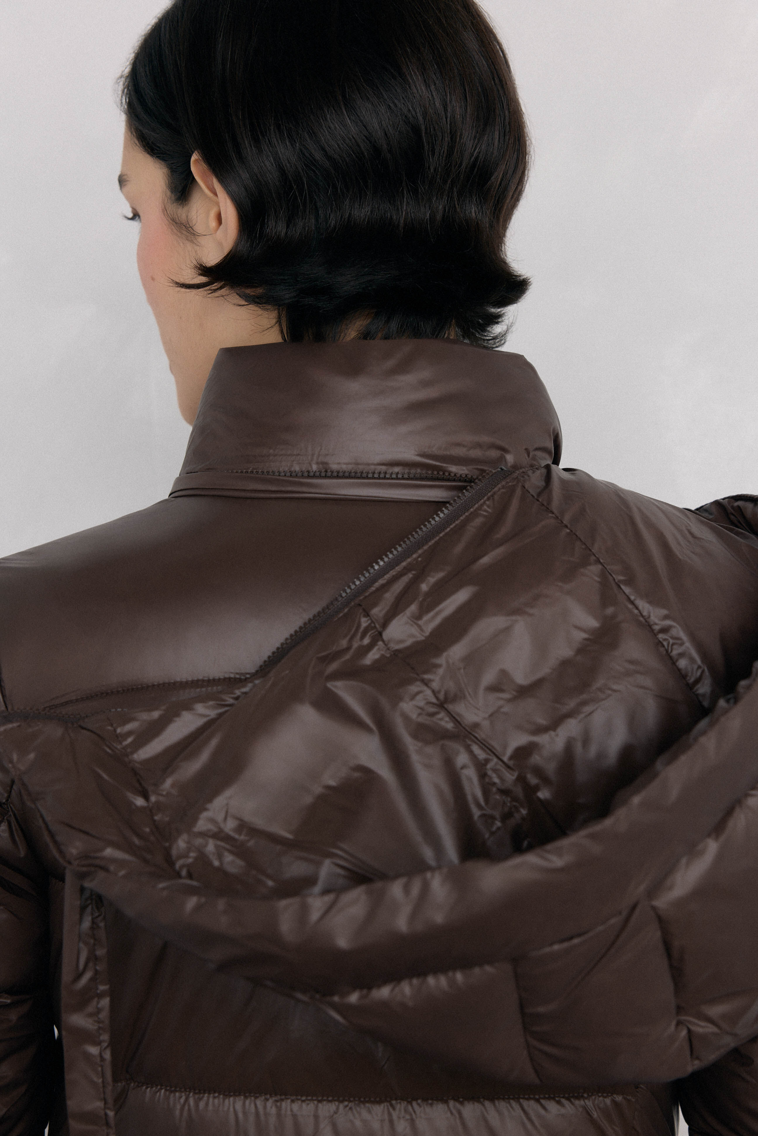 Pedro del Hierro Parka acolchoada capuz Marrom