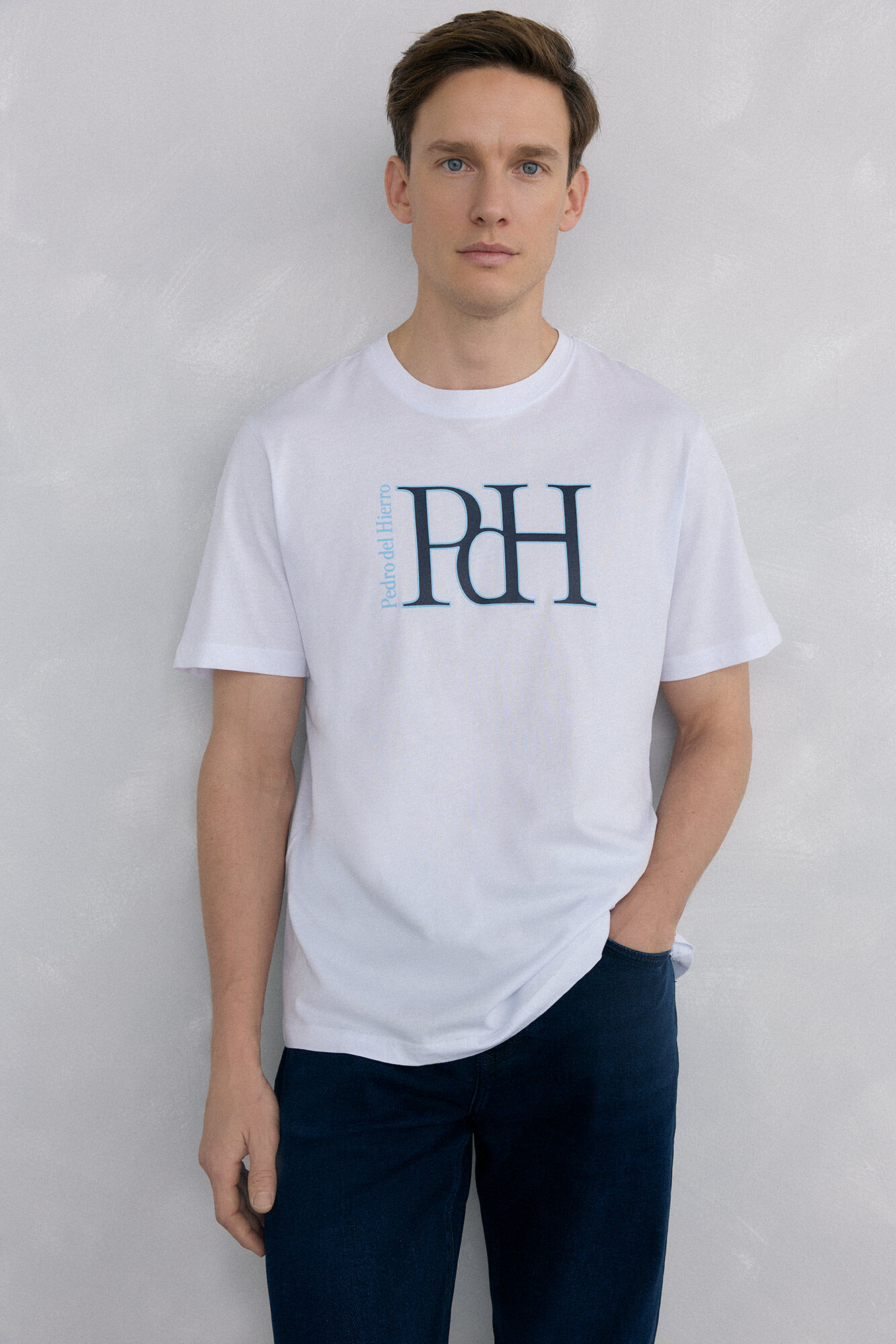 Pedro del Hierro Large logo T-shirt