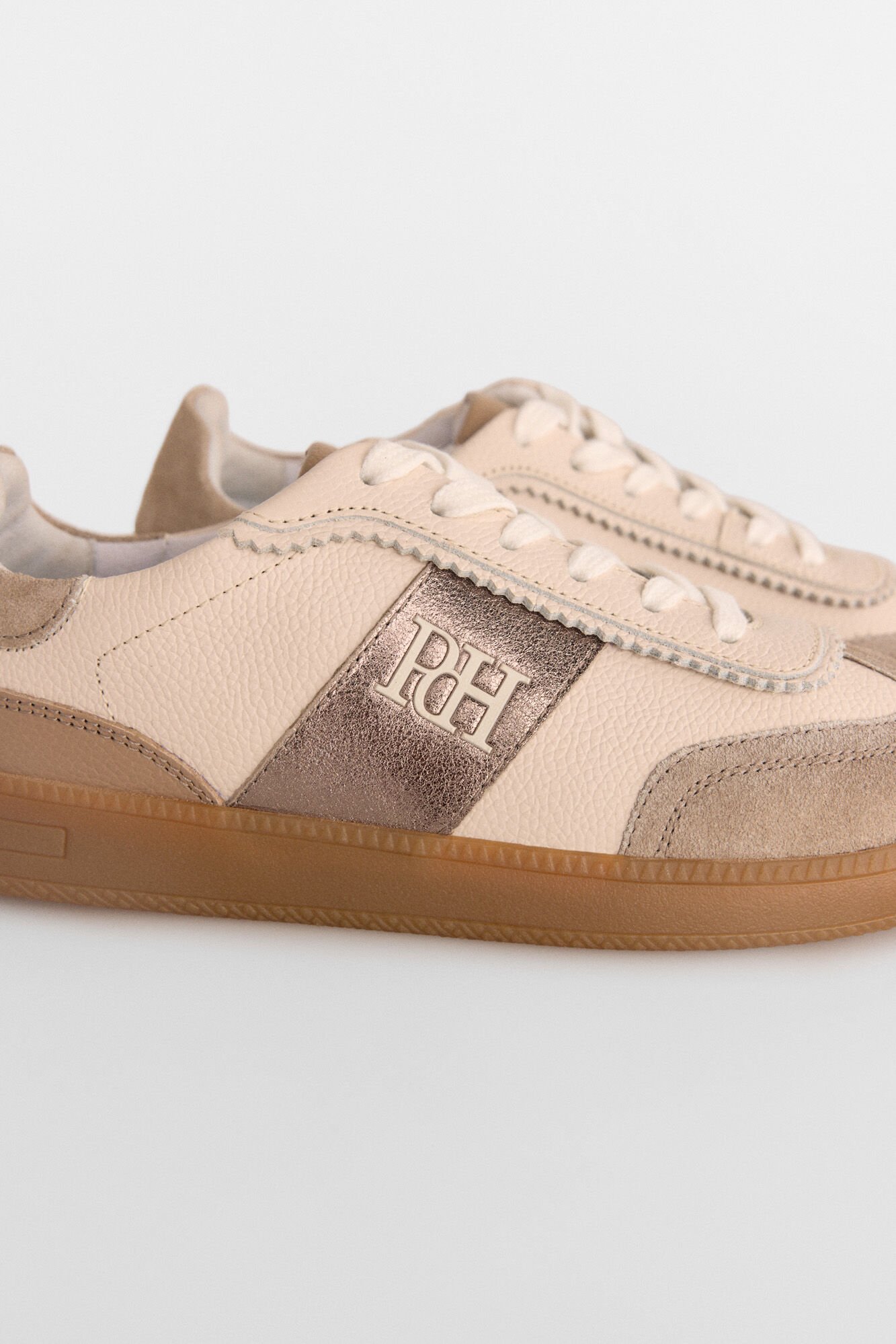 Pedro del Hierro Zapatillas deportivas logo Beige