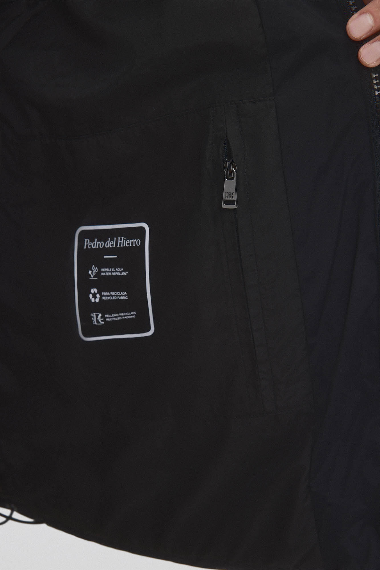 Pedro del Hierro Puffer jacket Black