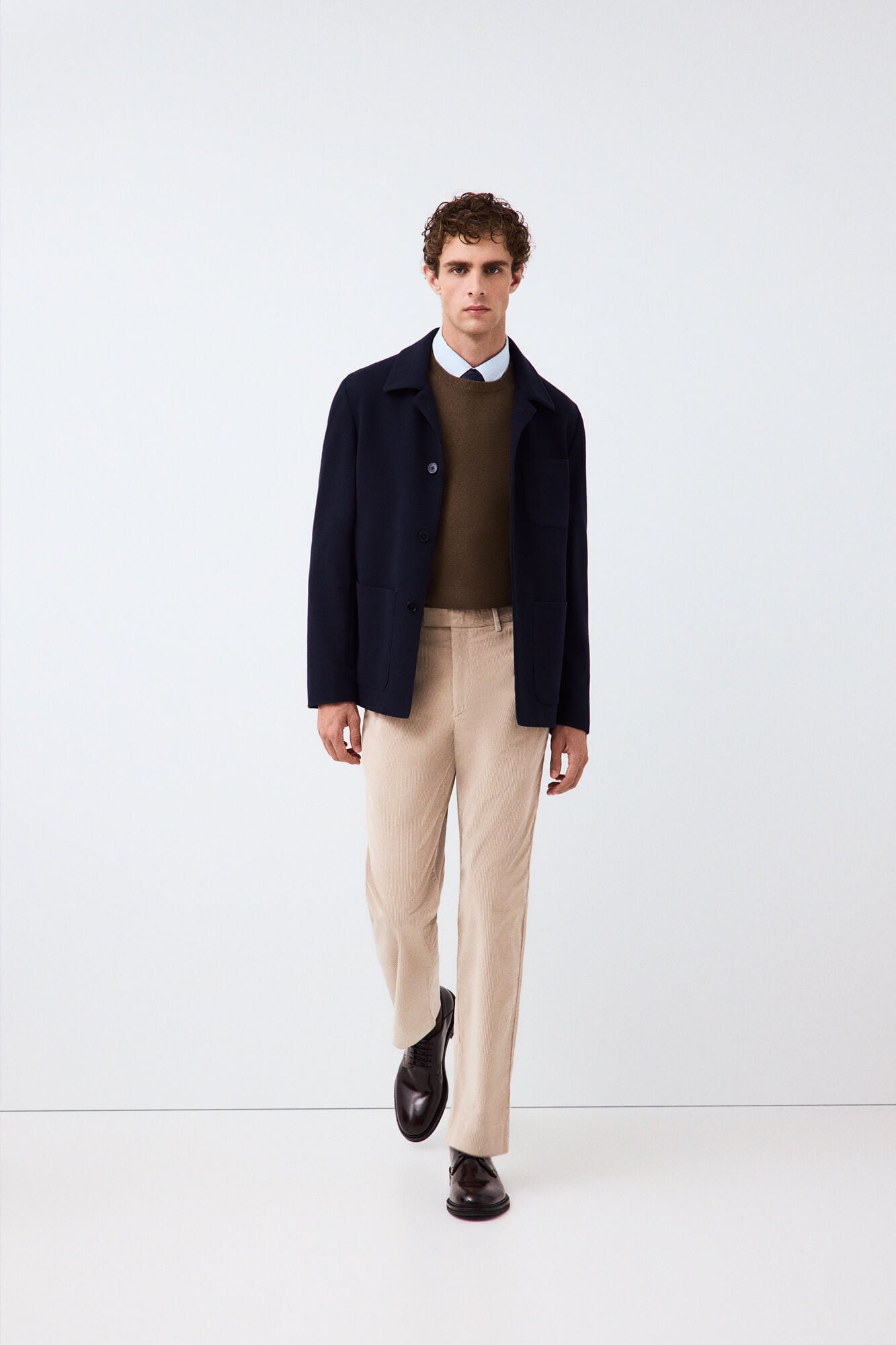 Pedro del Hierro Corduroy regular fit chinos