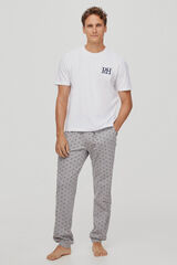 Pedro del Hierro Jersey-knit pyjamas White