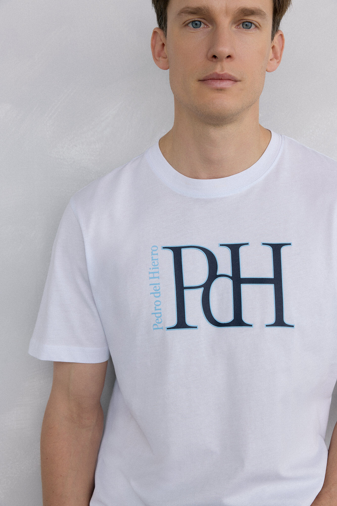 Pedro del Hierro Large logo T-shirt