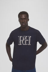 Pedro del Hierro Logo T-shirt Blue