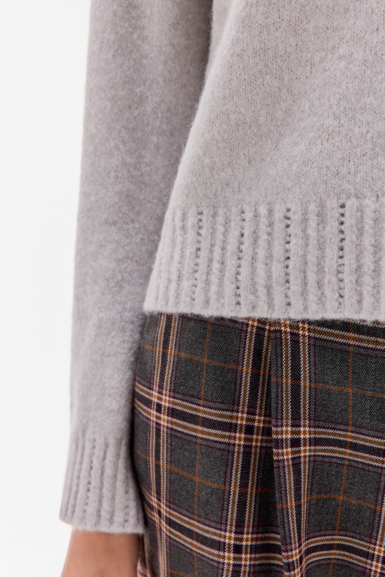 TFP by Tamara Falc&oacute; Cropped Perkins jersey Grey