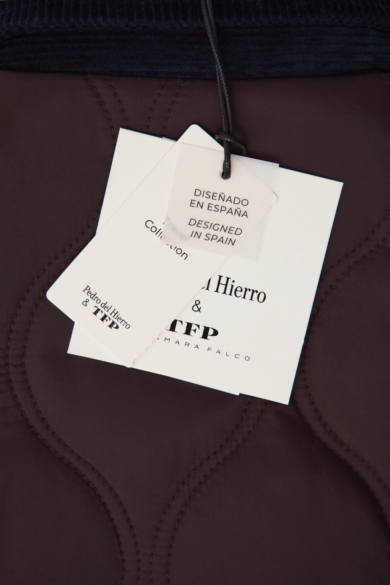 TFP by Tamara Falc&oacute; Puffer parka Brown