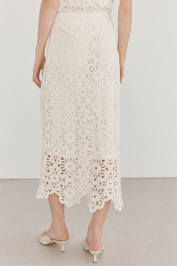 Crochet straight skirt Women's skirts Pedro del Hierro