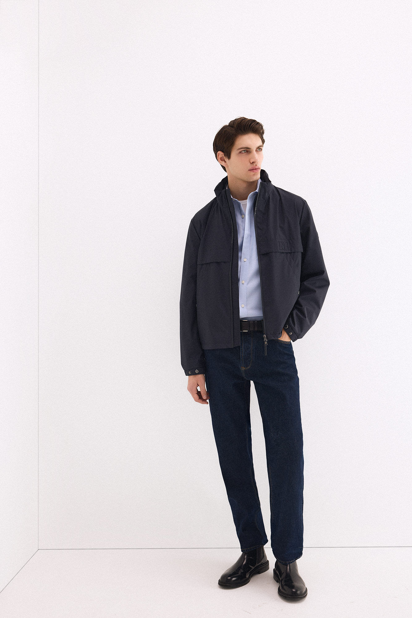 Pedro del Hierro Light casual jacket Blue