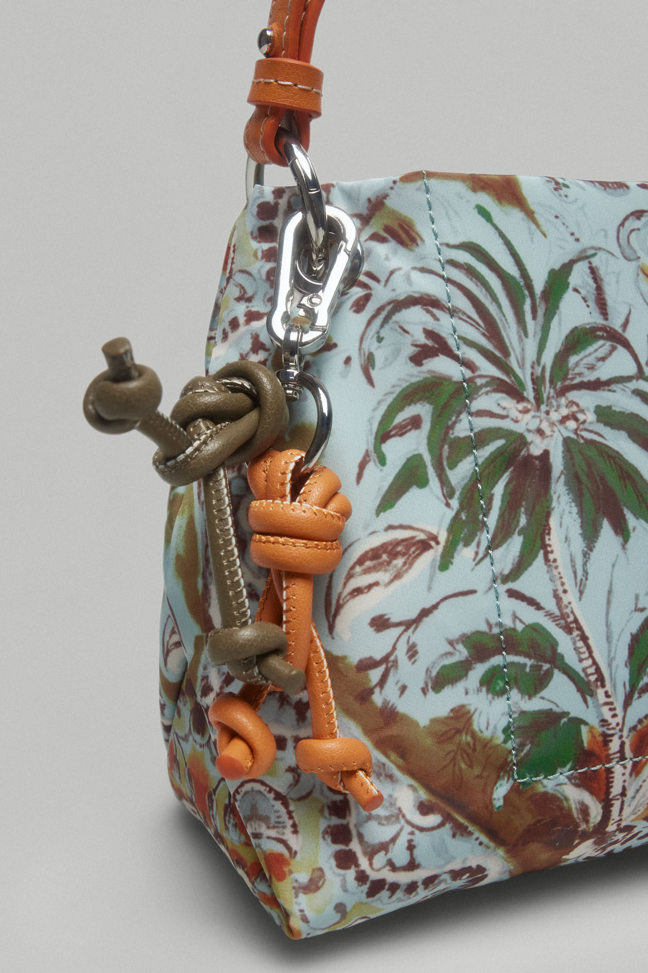 Pedro del Hierro Mala de tiracolo nylon estampado Azul