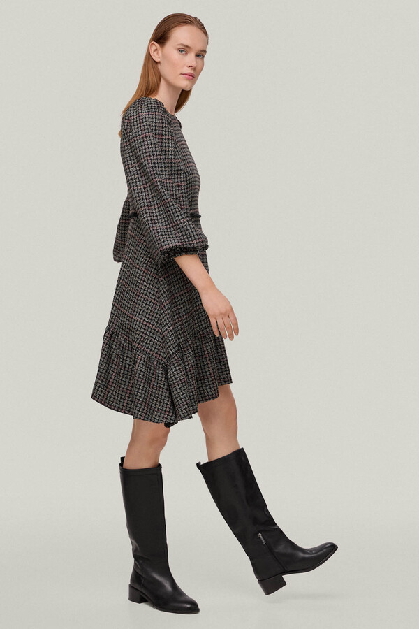 Pedro del Hierro Dress with tailored section Grey