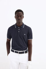 Pedro del Hierro Polo liso golf Azul
