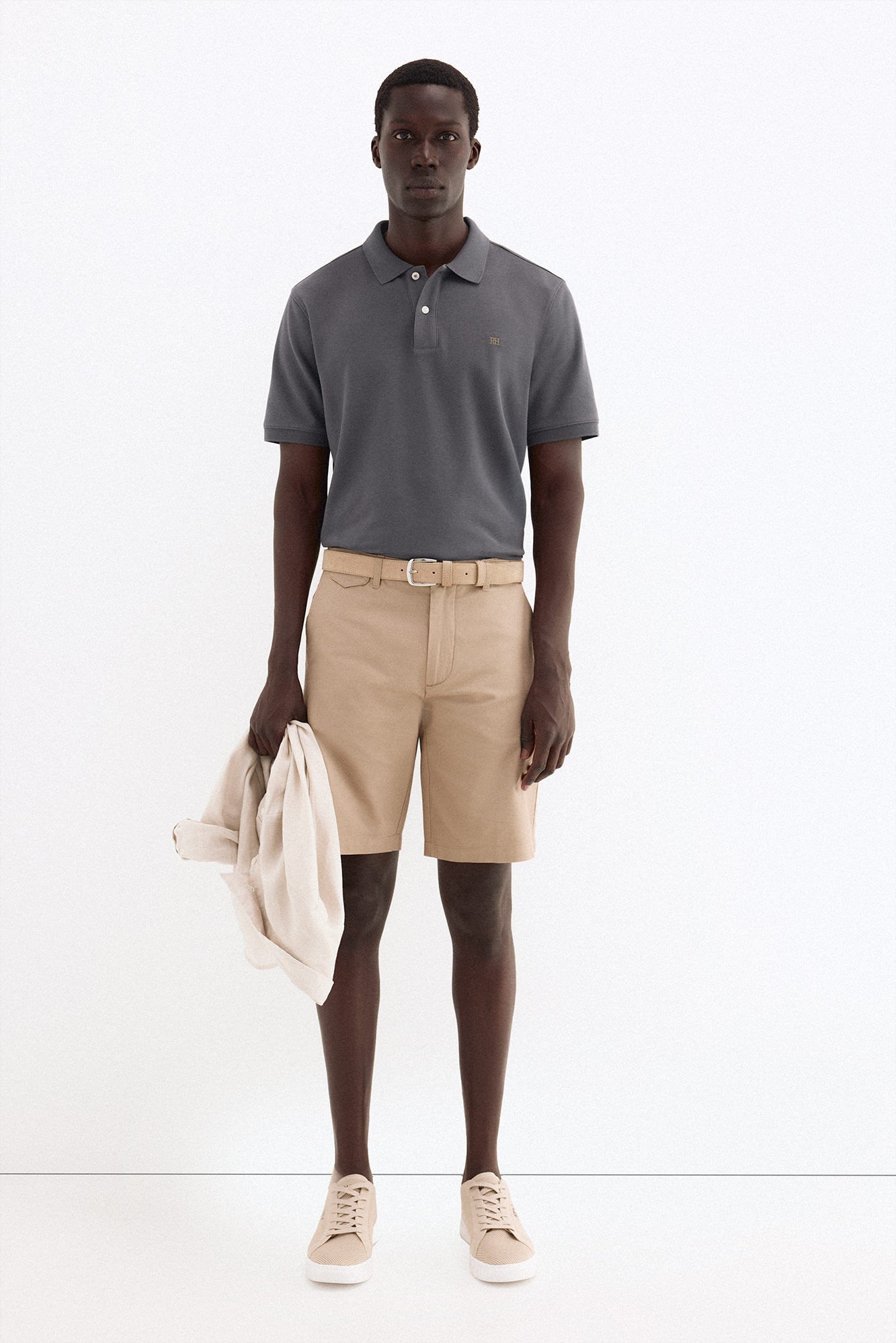 Pedro del Hierro Linen cotton Bermuda shorts