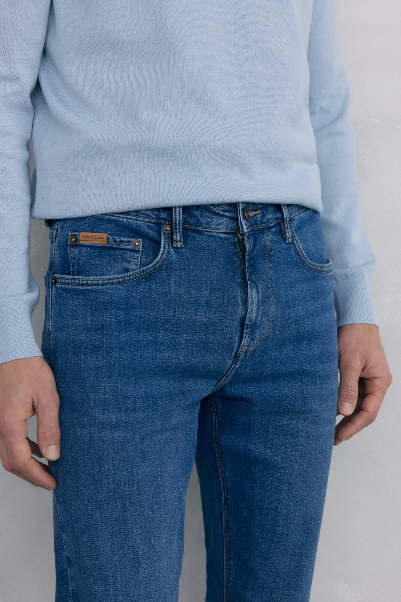 Pedro del Hierro Pantal&oacute;n vaquero slim fit