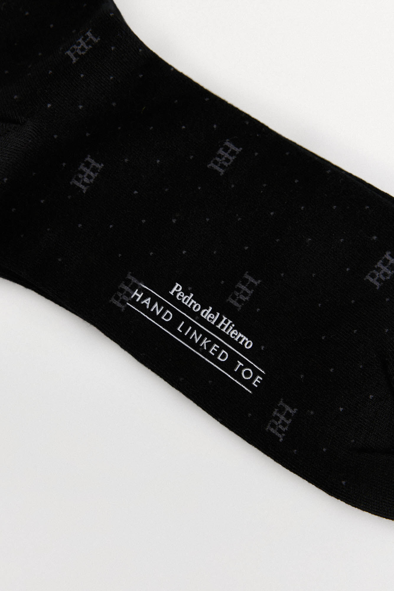Pedro del Hierro Sport logo socks Black