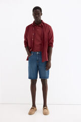 Pedro del Hierro Bermuda denim regular Azul