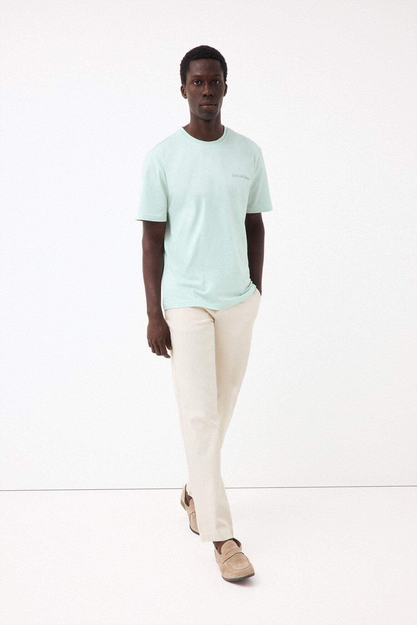 Pedro del Hierro Camiseta logo peque&ntilde;o