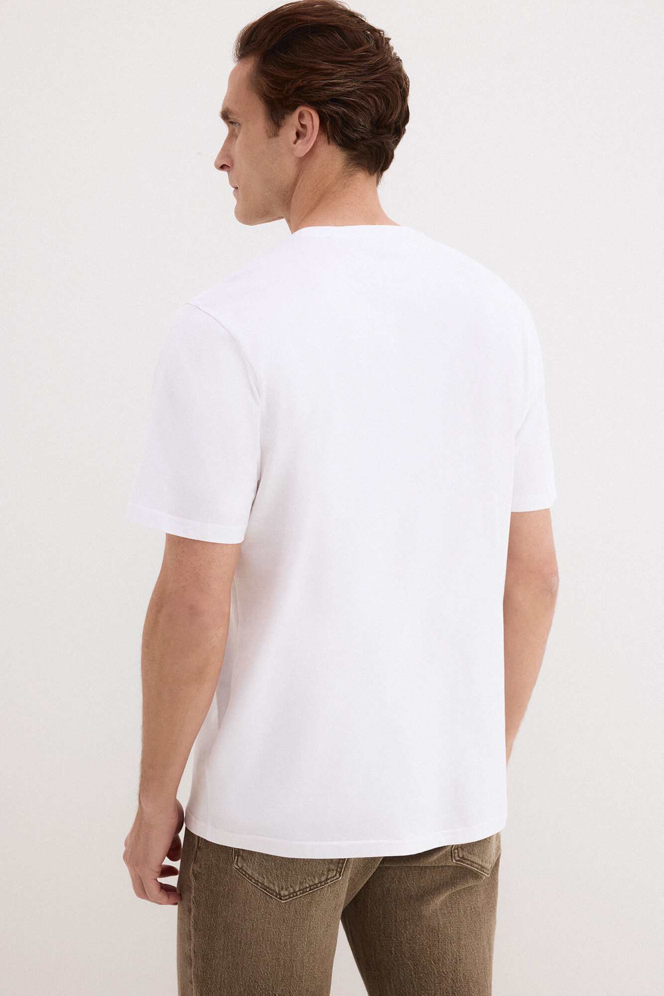 Pedro del Hierro Logo T-shirt White