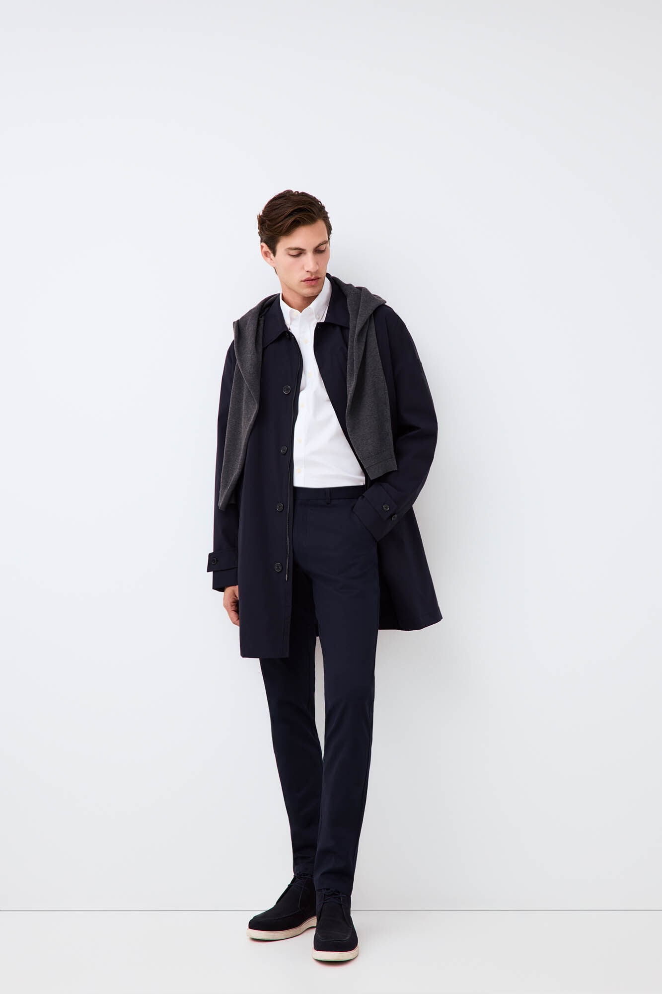 Pedro del Hierro Oversized slim chinos